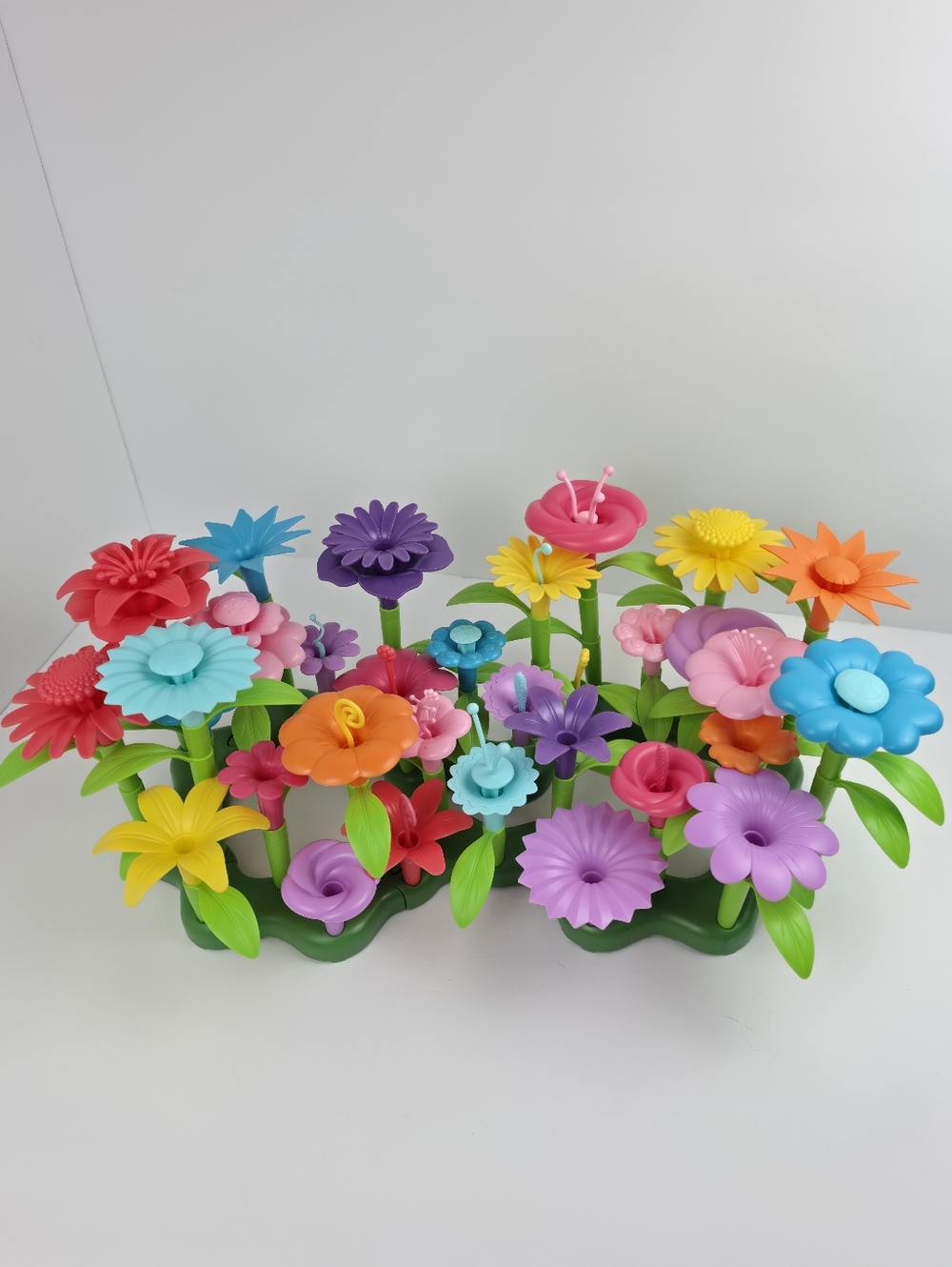 Colorful Flower Building Toy Set Kids STEM Creative Garden Play - Picture 5 of 6